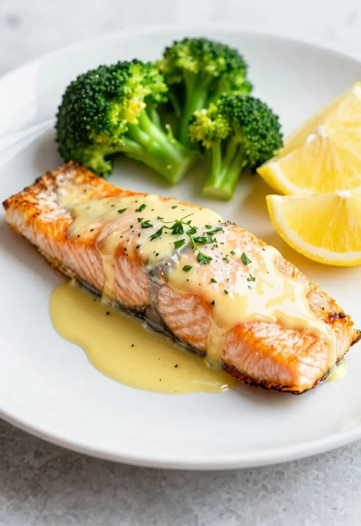 19 High Protein Low Carb Air Fryer Recipes - Crispy & Healthy - 2. Air Fryer Salmon with Lemon Butter 1