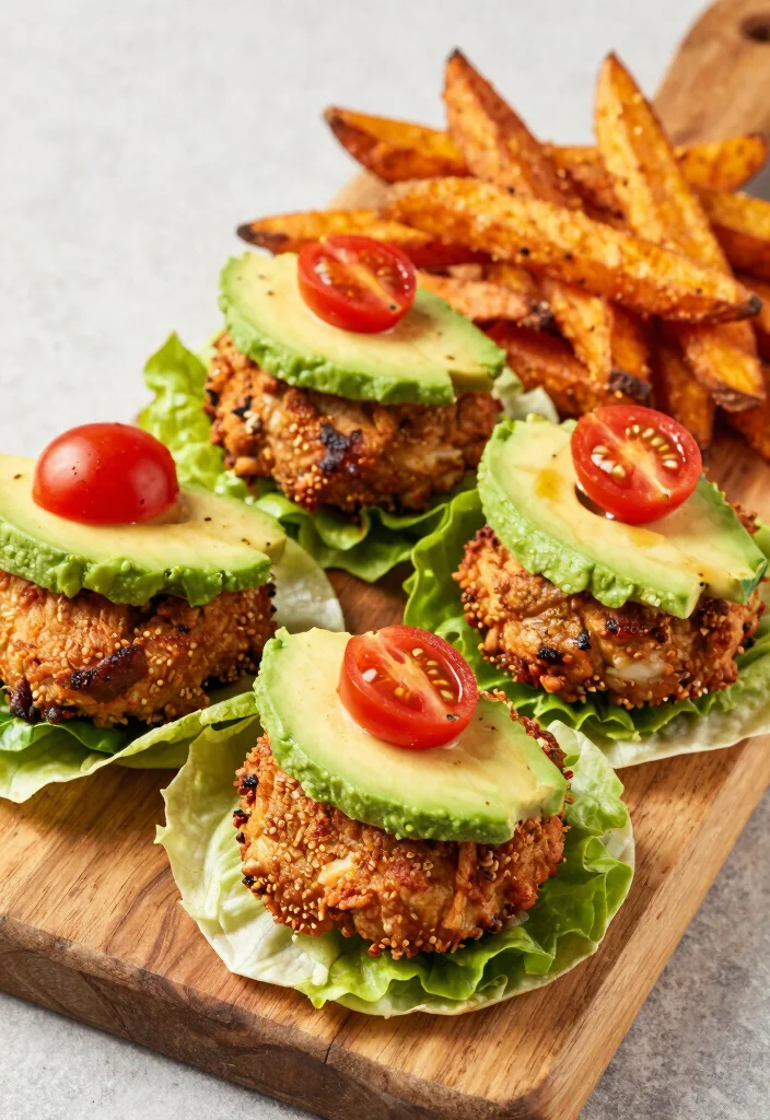 19 High Protein Low Carb Air Fryer Recipes - Crispy & Healthy - 4. Air Fryer Turkey Burgers 1
