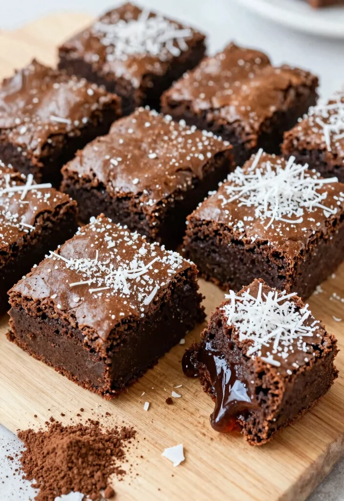 19 High Protein Low Carb Dessert Recipes - Guilt-Free Treats - 3. Coconut Flour Brownies 1