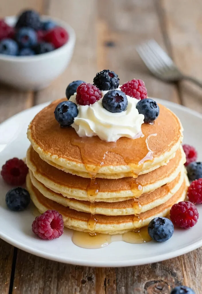 19 High Protein Low Carb Dessert Recipes - Guilt-Free Treats - 5. Almond Flour Pancakes 1