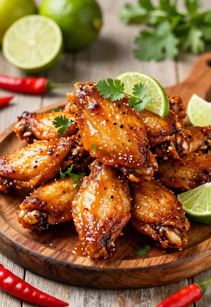 19 High Protein Low Carb Recipes Meal Prep - Sunday Cooking Ideas - 16. Chili Lime Chicken Wings 1