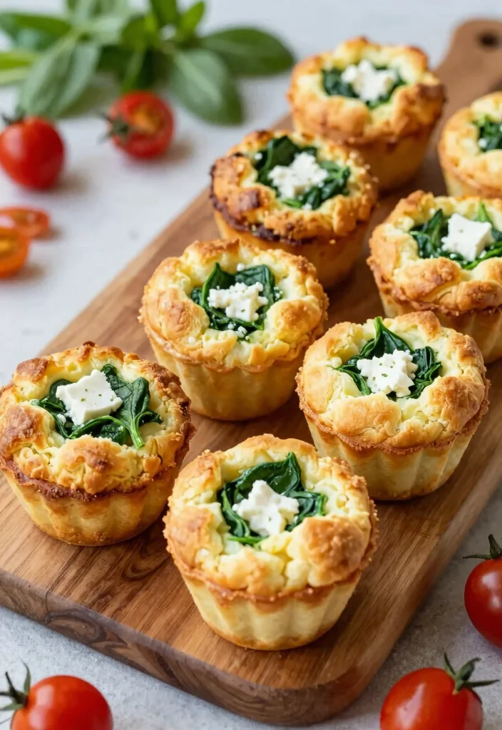 19 High Protein Low Carb Recipes Meal Prep - Sunday Cooking Ideas - 2. Egg Muffins with Spinach and Feta 1