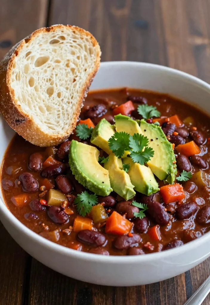 19 High Protein Vegan Recipes - Plant-Based & Filling - 8. Vegan Chili 1