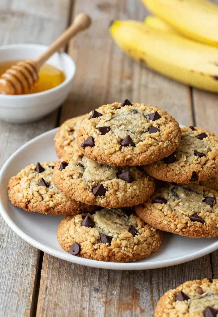 19 Low Calorie High Protein Dessert Recipes - Skinny Sweet Treats - 5. Banana Oatmeal Cookies 1