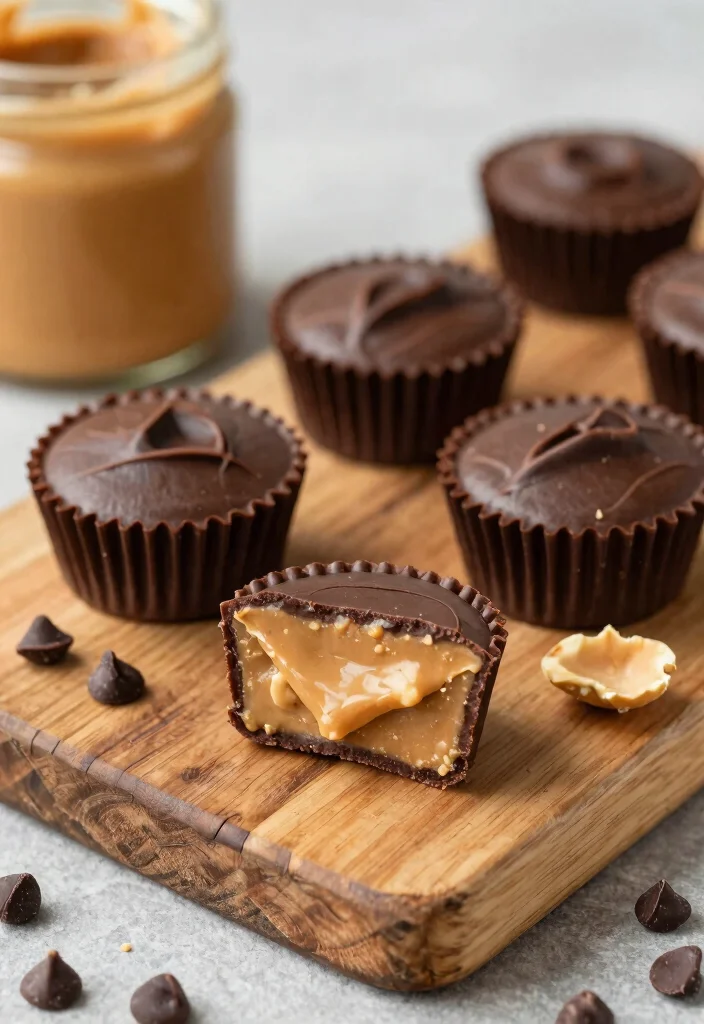19 Low Calorie High Protein Dessert Recipes - Skinny Sweet Treats - 6. Healthy Peanut Butter Cups 1