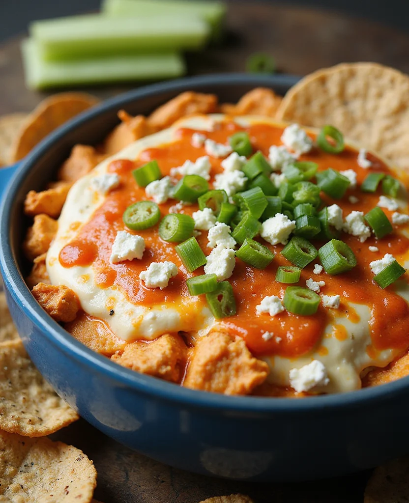 Best High Protein Buffalo Chicken Dip Recipe - Party Favorite - Step 3: Add the Sauce 1