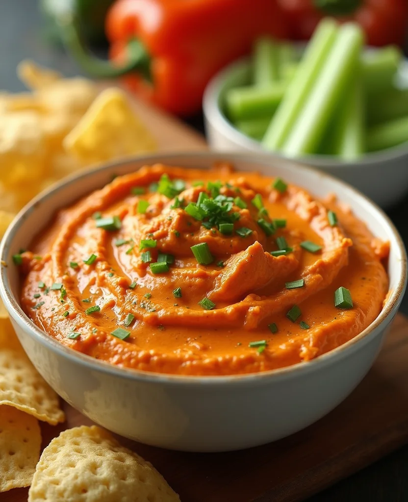 Best High Protein Buffalo Chicken Dip Recipe - Party Favorite - Step 4: Layer the Dip 1