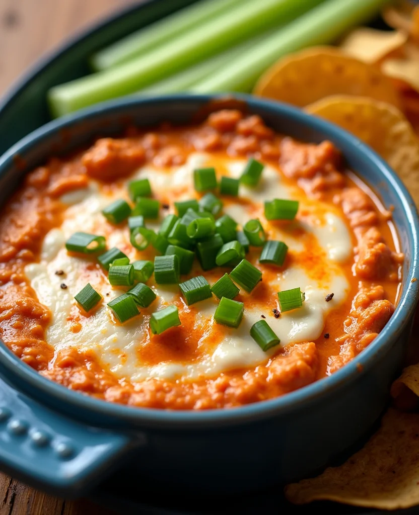 Best High Protein Buffalo Chicken Dip Recipe - Party Favorite - Step 5: Bake the Dip 1