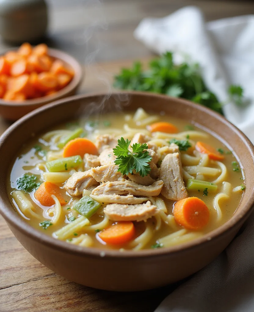 Best High Protein Chicken Noodle Soup - Cozy & Satisfying - Step 1: Prepare Ingredients 1