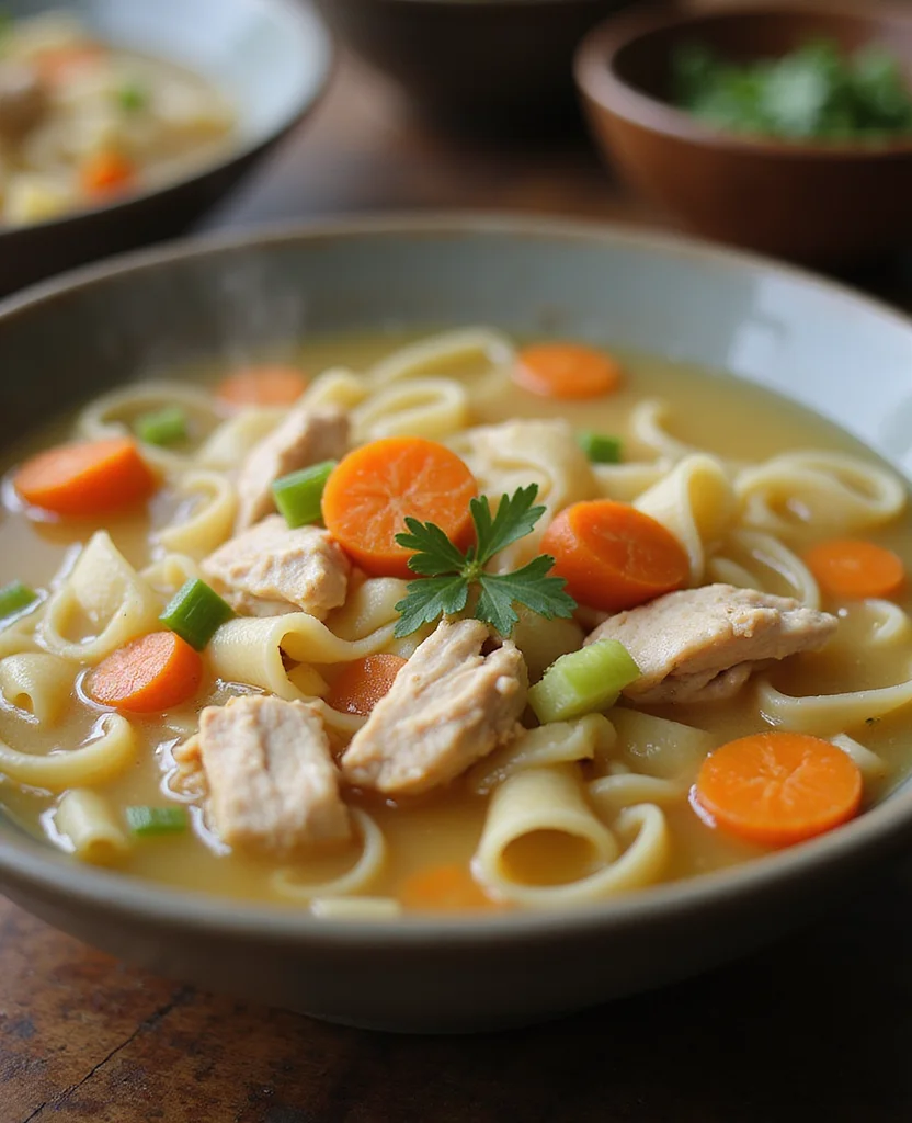 Best High Protein Chicken Noodle Soup - Cozy & Satisfying - Step 2: Sauté Vegetables 1