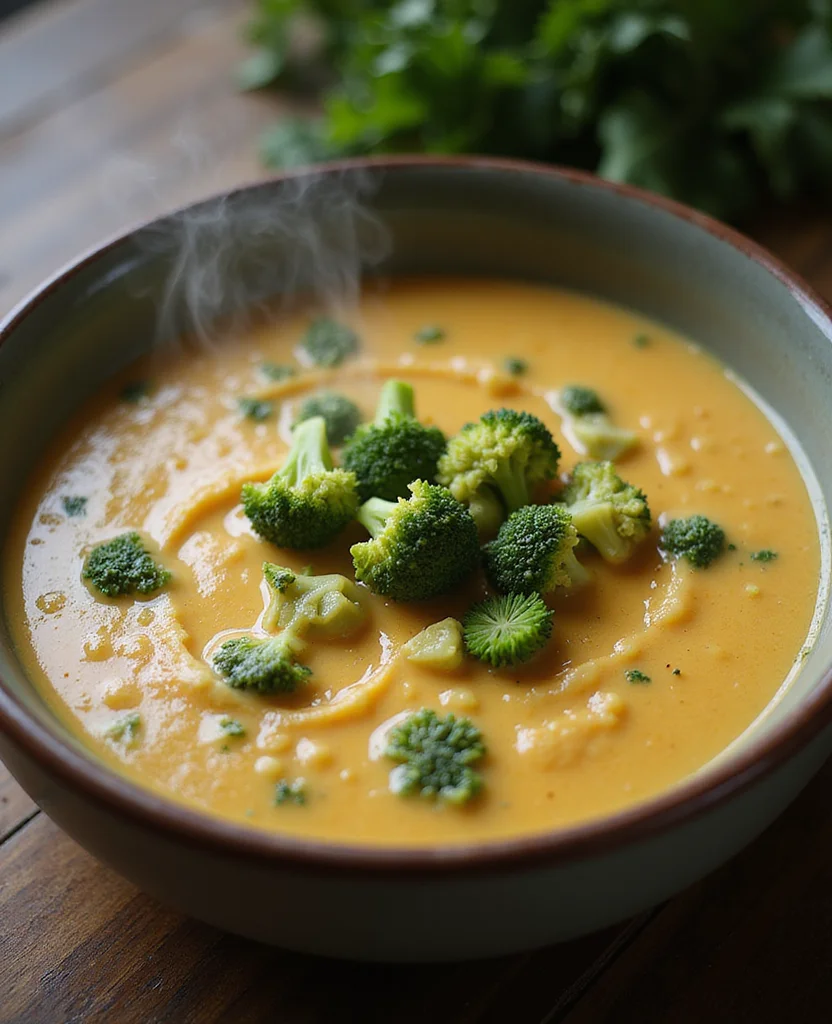 Creamy High Protein Broccoli Cheese Soup - Restaurant Quality - Step 1: Prepare Ingredients 1