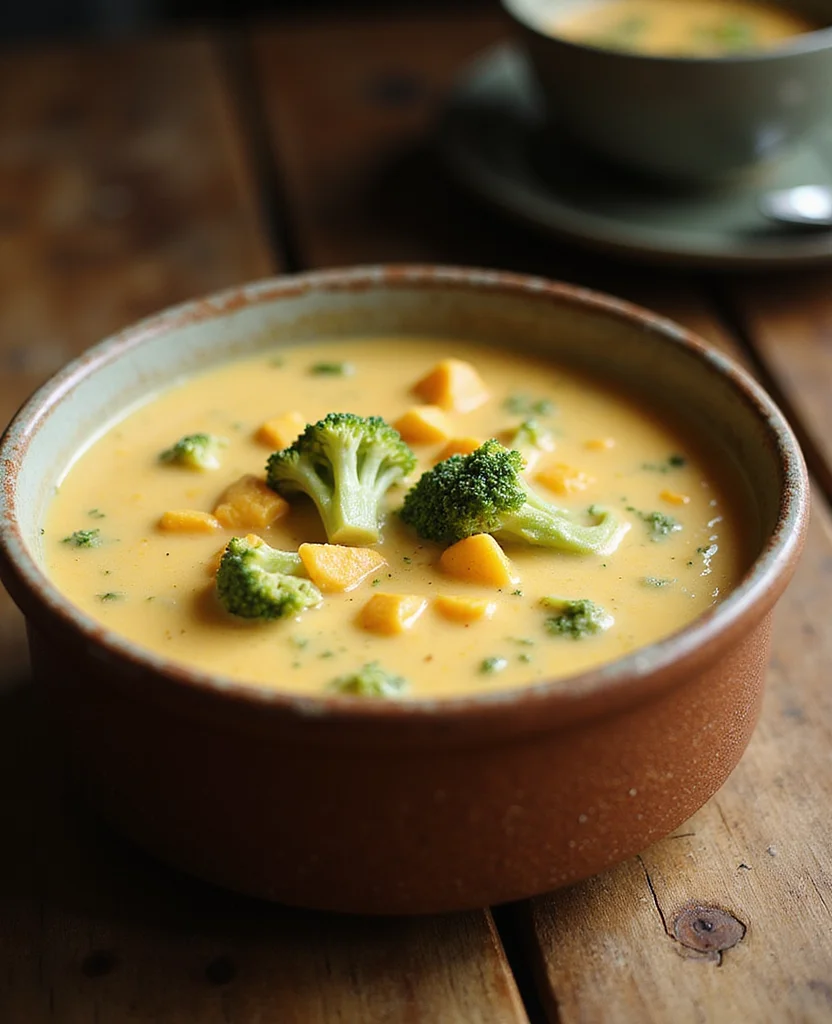 Creamy High Protein Broccoli Cheese Soup - Restaurant Quality - Step 3: Sauté Onion and Garlic 1