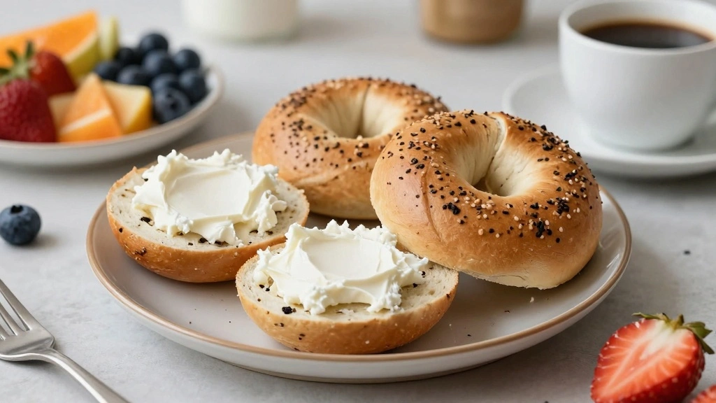 Easy High Protein Bagels With Cottage Cheese - Breakfast Ready - Step 8: Serve and Enjoy 1