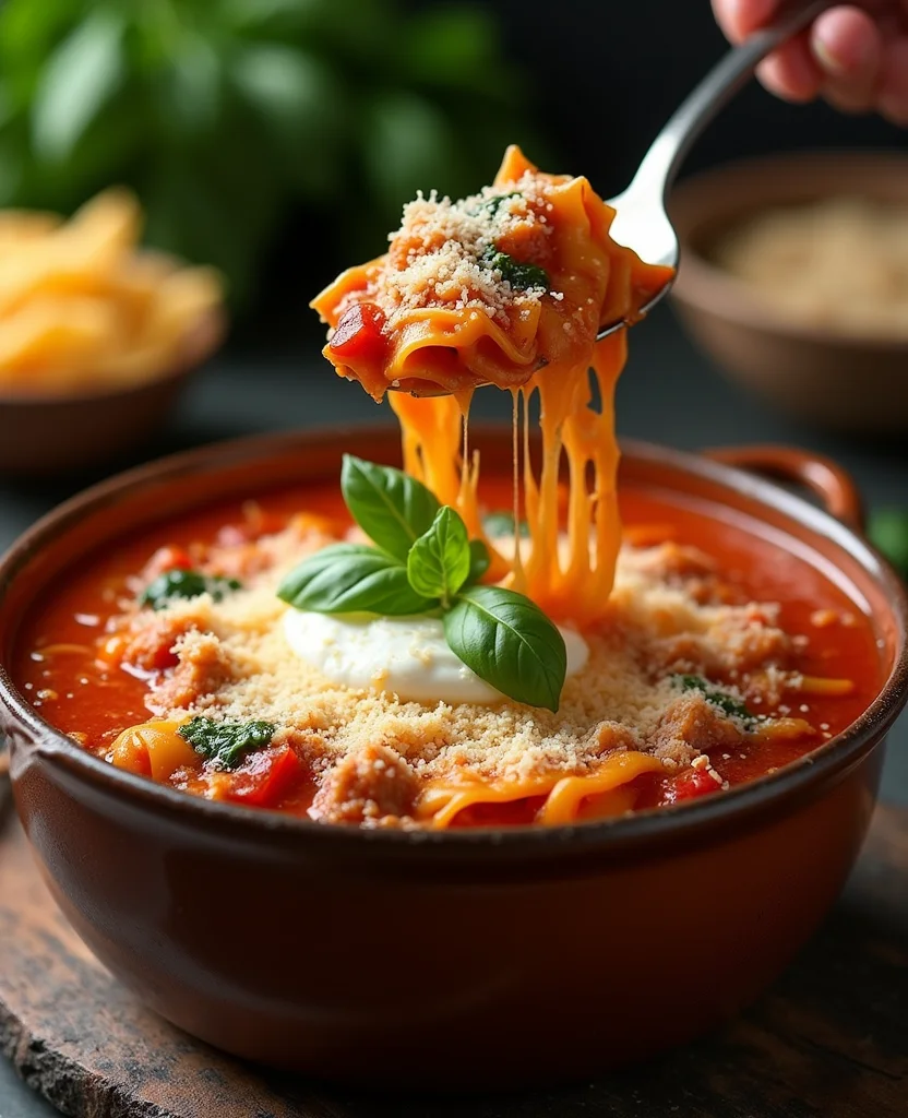 Easy High Protein Lasagna Soup - Comfort Food Classic - Step 4: Add Tomato Components 1