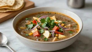 Simple High Protein Taco Soup Recipe - Flavor-Packed