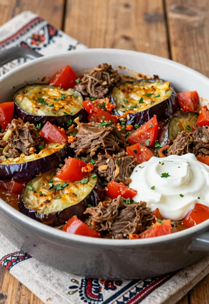 16 Authentic Turkish Lamb Recipes You Can Make at Home - 3. Lamb and Eggplant Casserole (Kuzu Patlıcan Güveç) 1