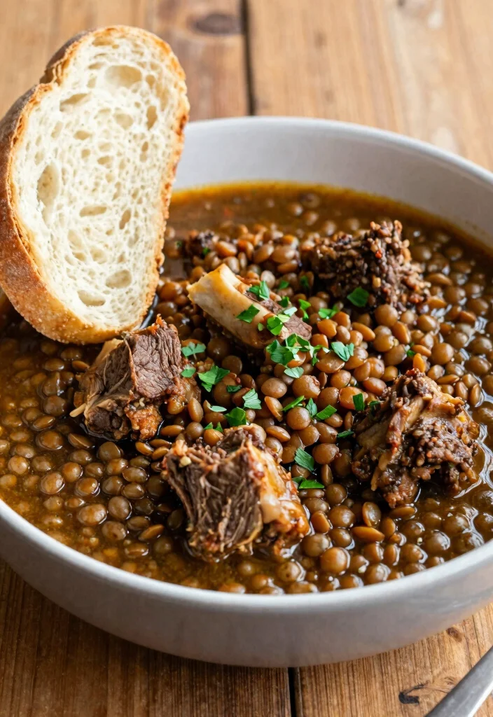 16 Authentic Turkish Lamb Recipes You Can Make at Home - 9. Lamb and Lentil Stew (Kuzu Mercimek Yemeği) 1