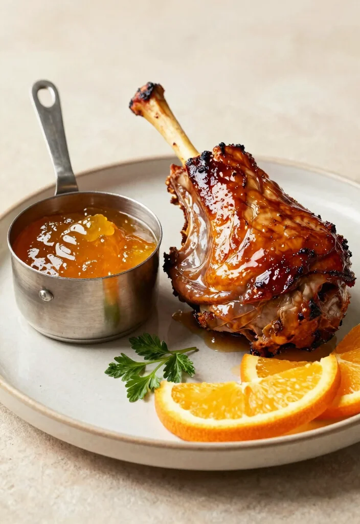 16 Best Lamb Sauce Recipes (Mint, Yogurt, Garlic & More) - 7. Orange Marmalade Glaze 1