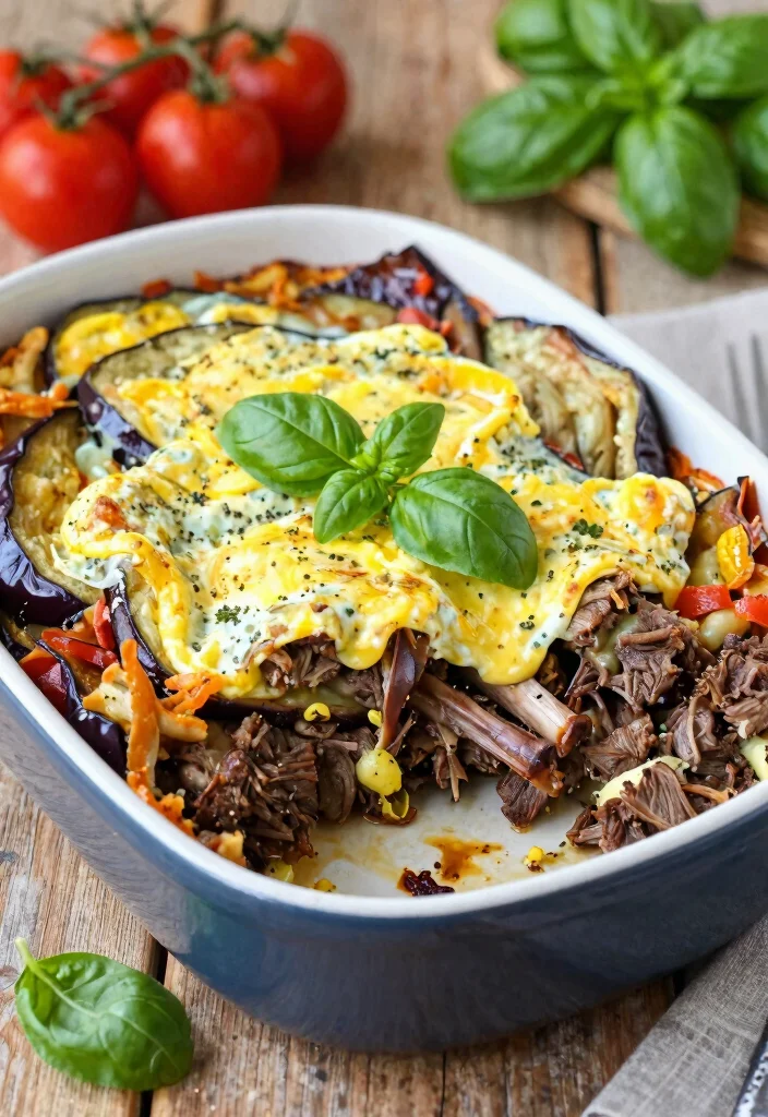 16 Comforting Lamb Casserole Recipes for Family Dinners - 13. Lamb and Eggplant Casserole 1