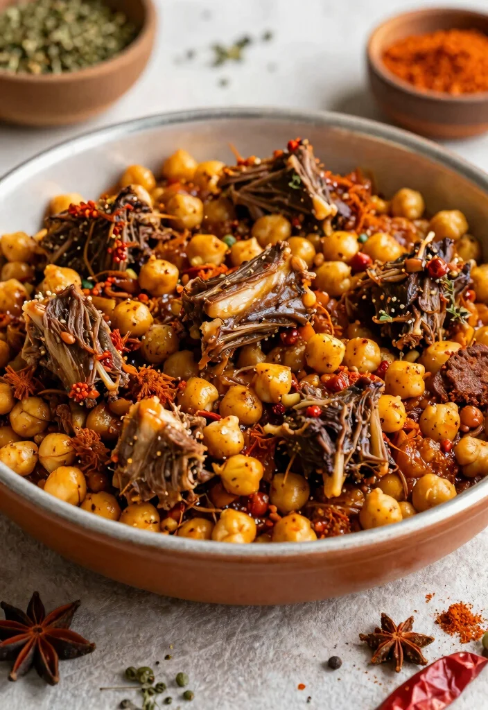 16 Comforting Lamb Casserole Recipes for Family Dinners - 14. North African Lamb and Chickpea Casserole 1