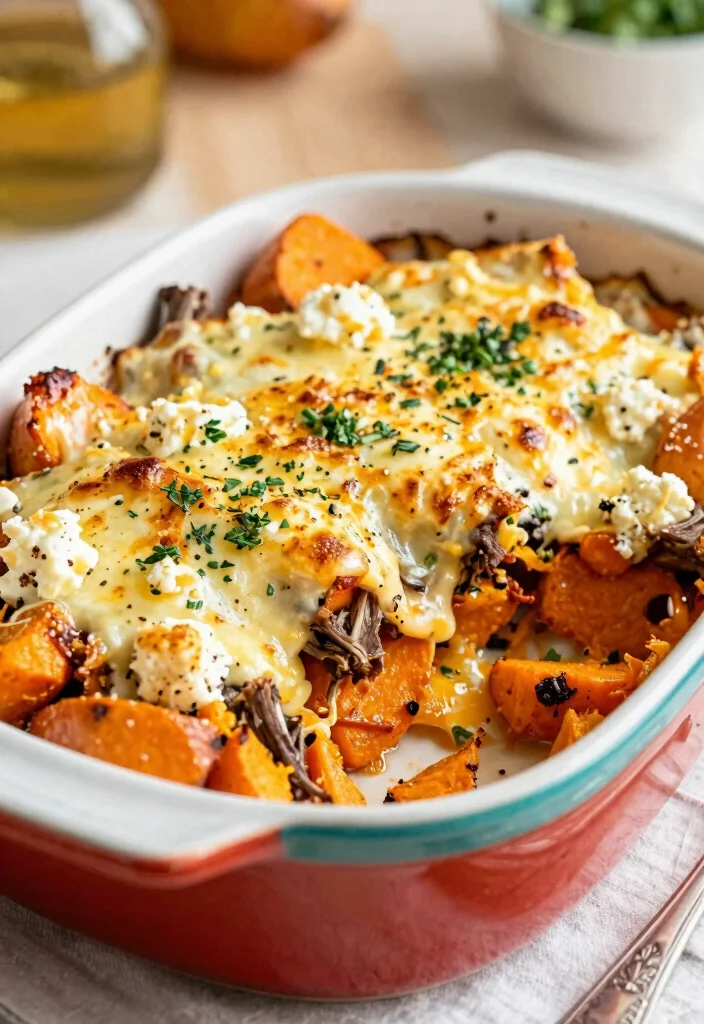 16 Comforting Lamb Casserole Recipes for Family Dinners - 2. Herbed Lamb and Sweet Potato Casserole 1