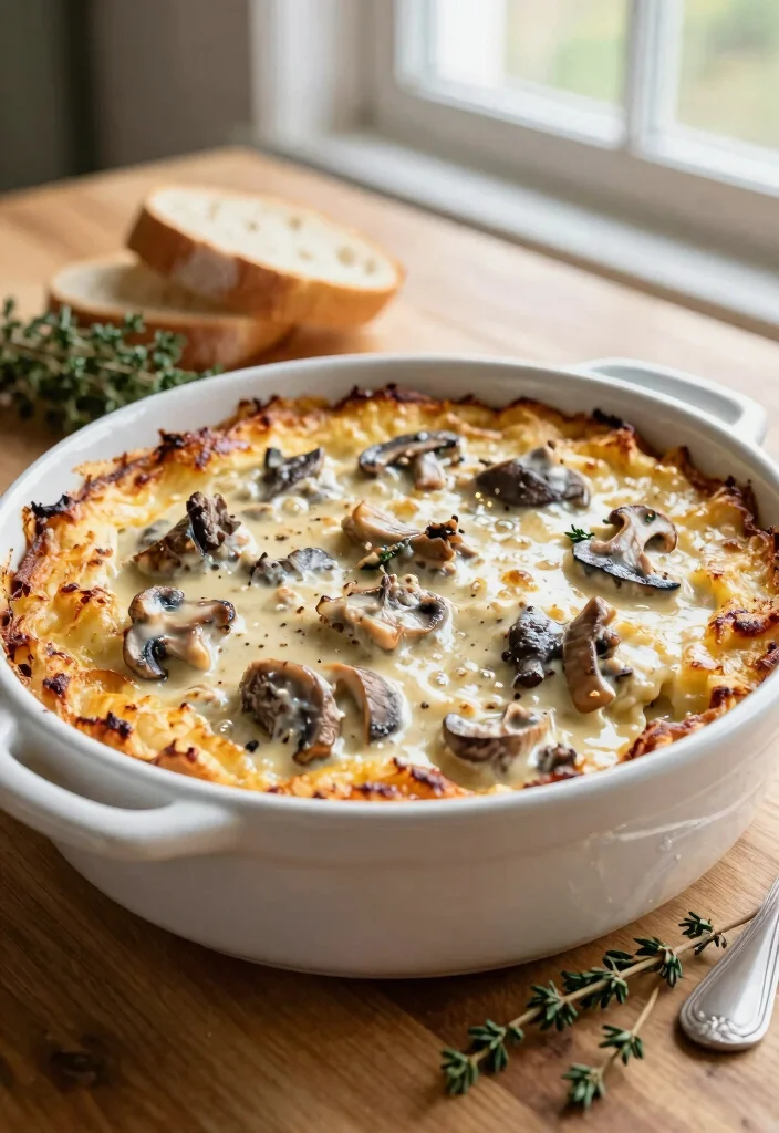 16 Comforting Lamb Casserole Recipes for Family Dinners - 4. Creamy Lamb and Mushroom Casserole 1