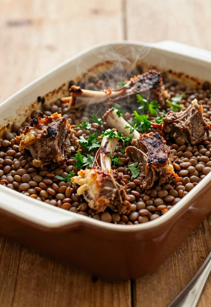 16 Comforting Lamb Casserole Recipes for Family Dinners - 6. Lamb and Lentil Casserole 1