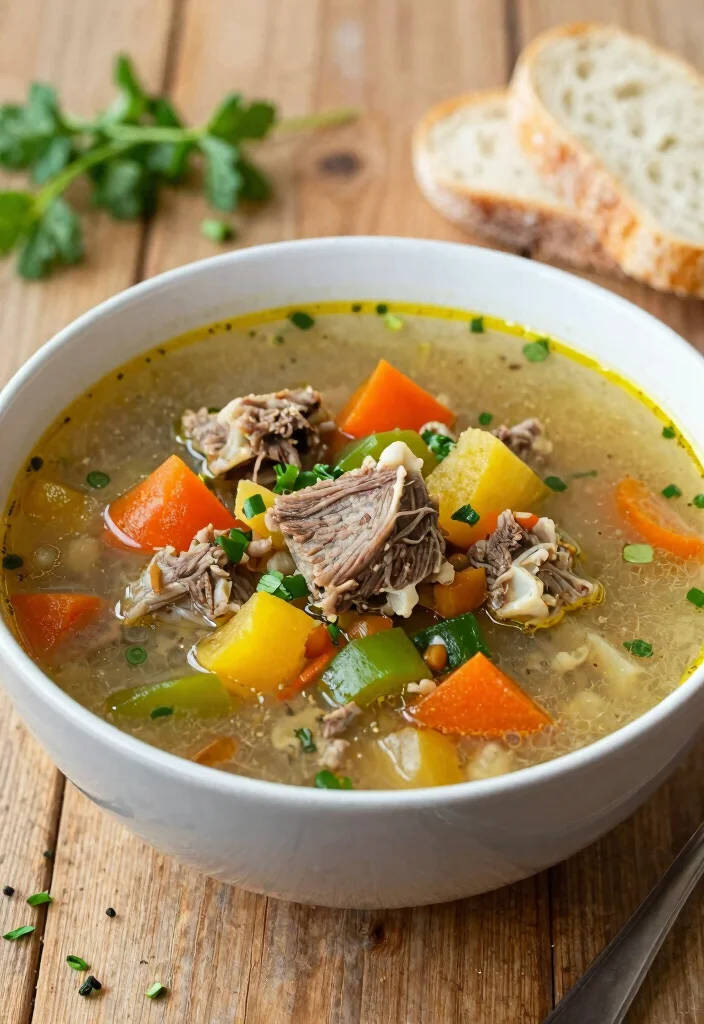 16 Comforting Lamb Soup Recipes for Cozy Meals - 7. Lamb and Vegetable Soup 1