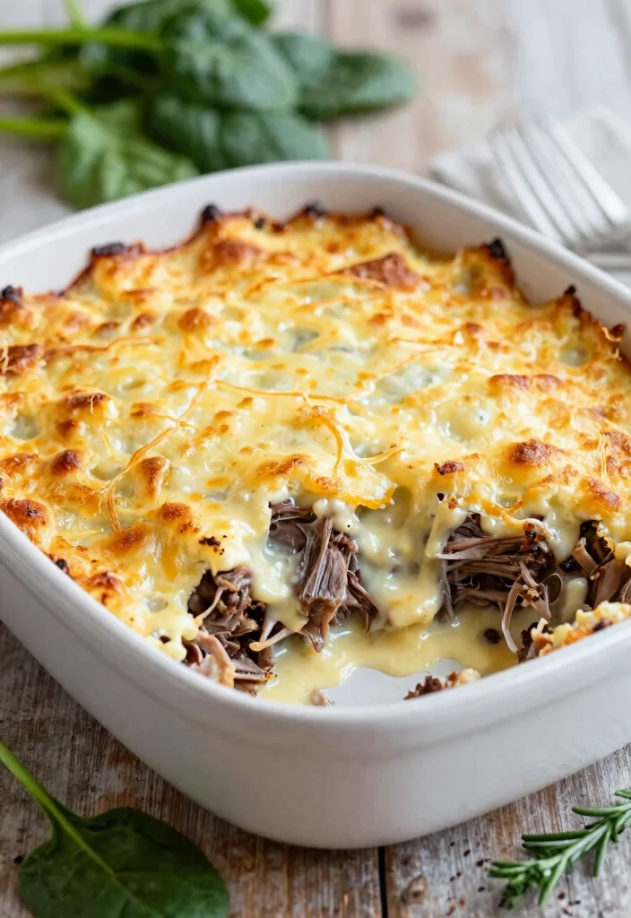 16 Delightful Carnivore Ground Lamb Recipes for Keto & Zero-Carb Lovers - 3. Creamy Lamb Casserole 1