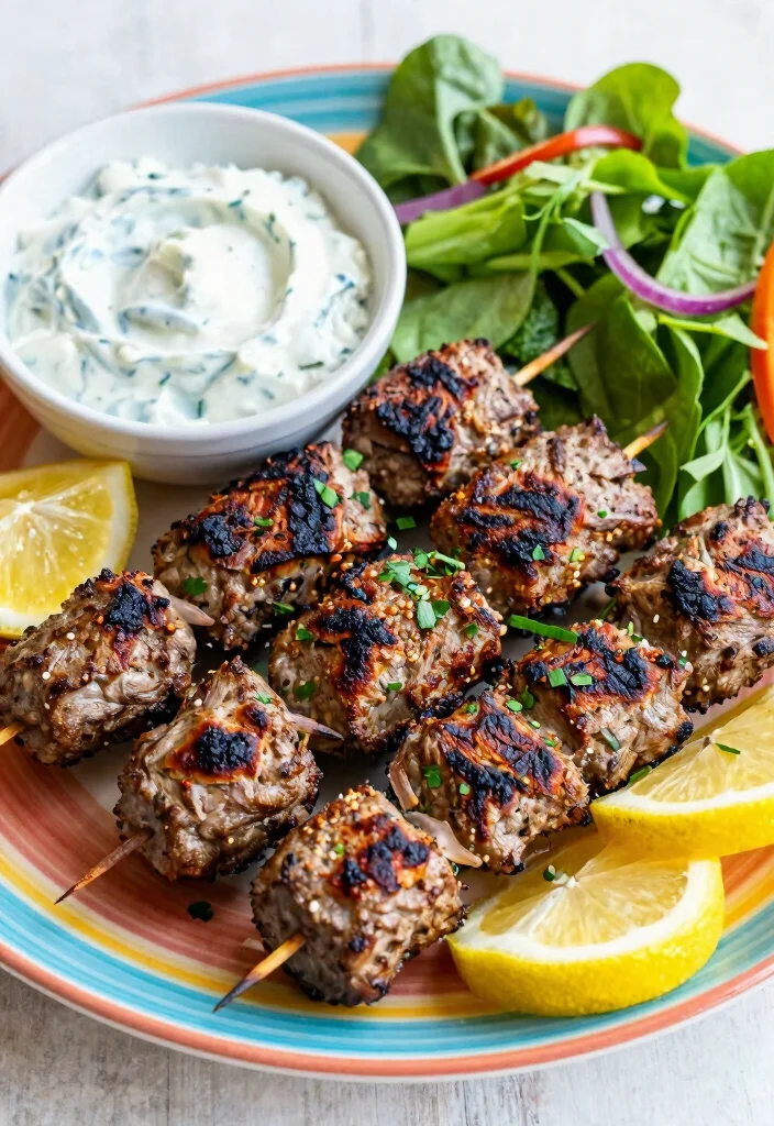 16 Delightful Carnivore Ground Lamb Recipes for Keto & Zero-Carb Lovers - 6. Lamb Kofta Skewers 1