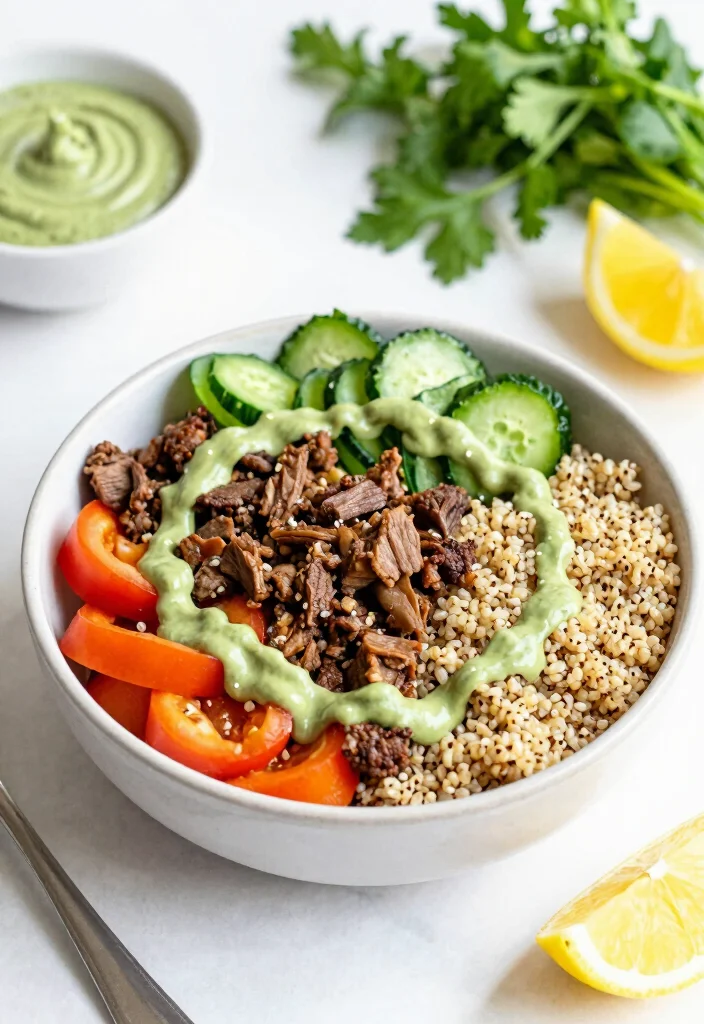 16 Easy Ground Lamb Recipes for Busy Weeknights - 10. Lamb and Quinoa Bowl 1
