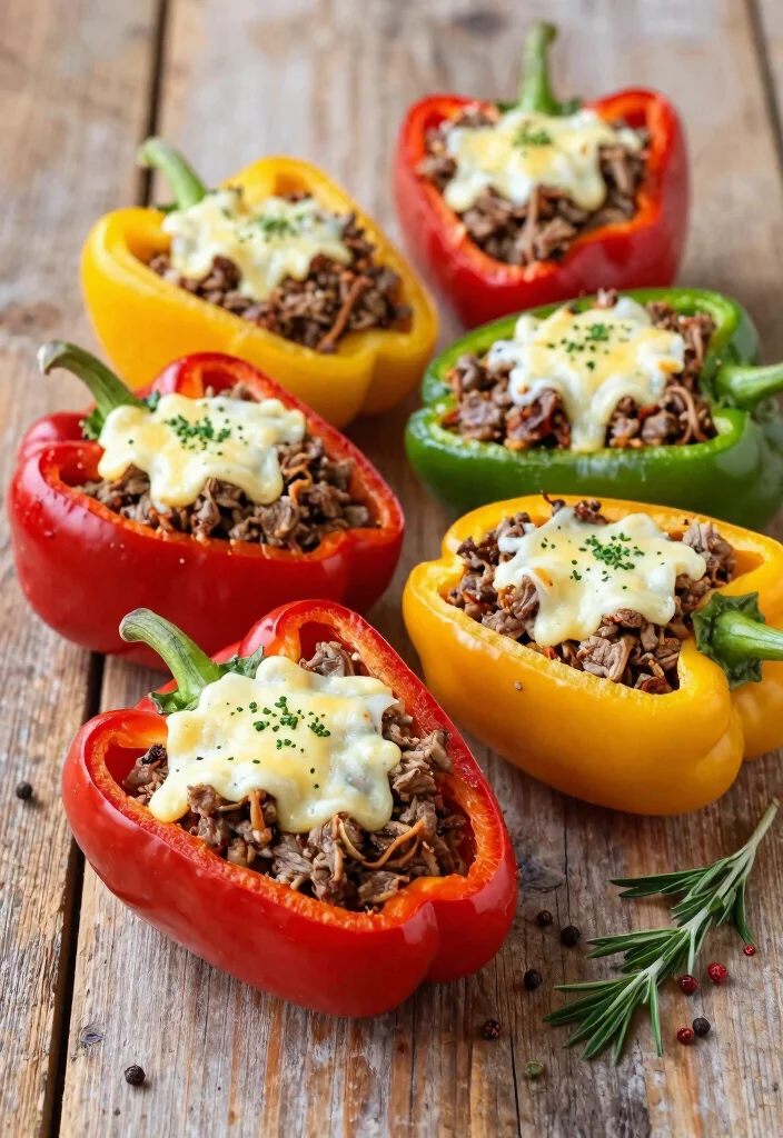 16 Easy Ground Lamb Recipes for Busy Weeknights - 6. Ground Lamb Stuffed Peppers 1
