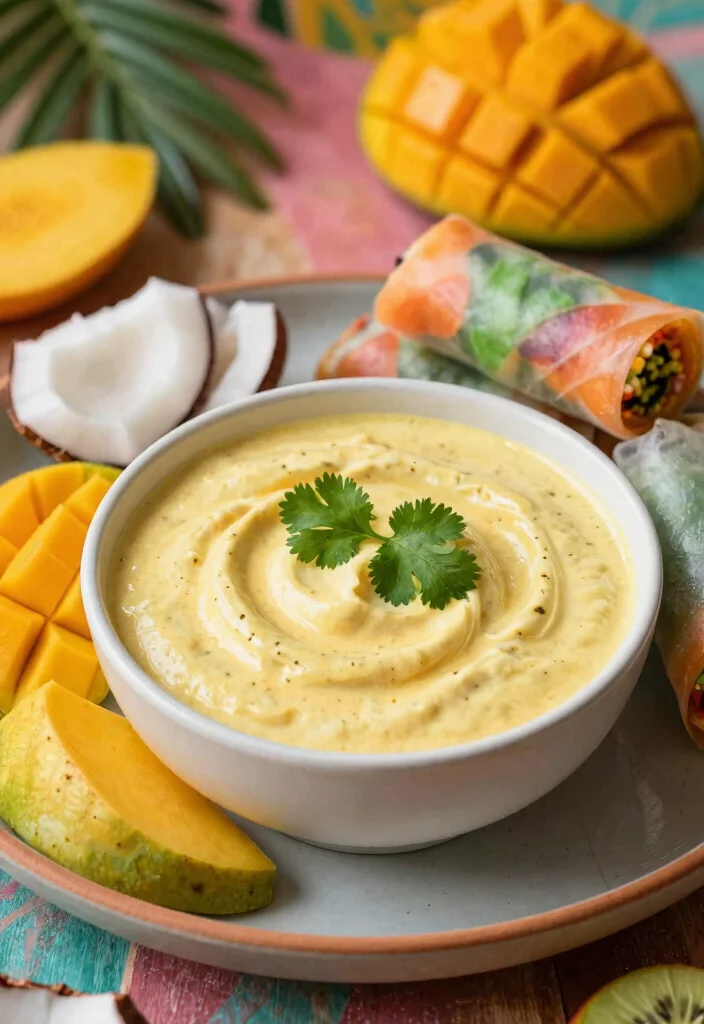 16 Easy Tzatziki Sauce Recipes (Fresh & Cooling) - 12. Coconut Curry Tzatziki 1