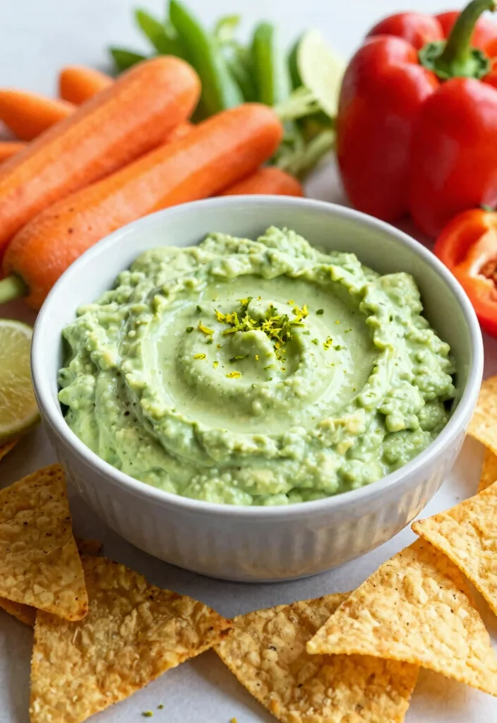 16 Easy Tzatziki Sauce Recipes (Fresh & Cooling) - 2. Avocado Tzatziki 1