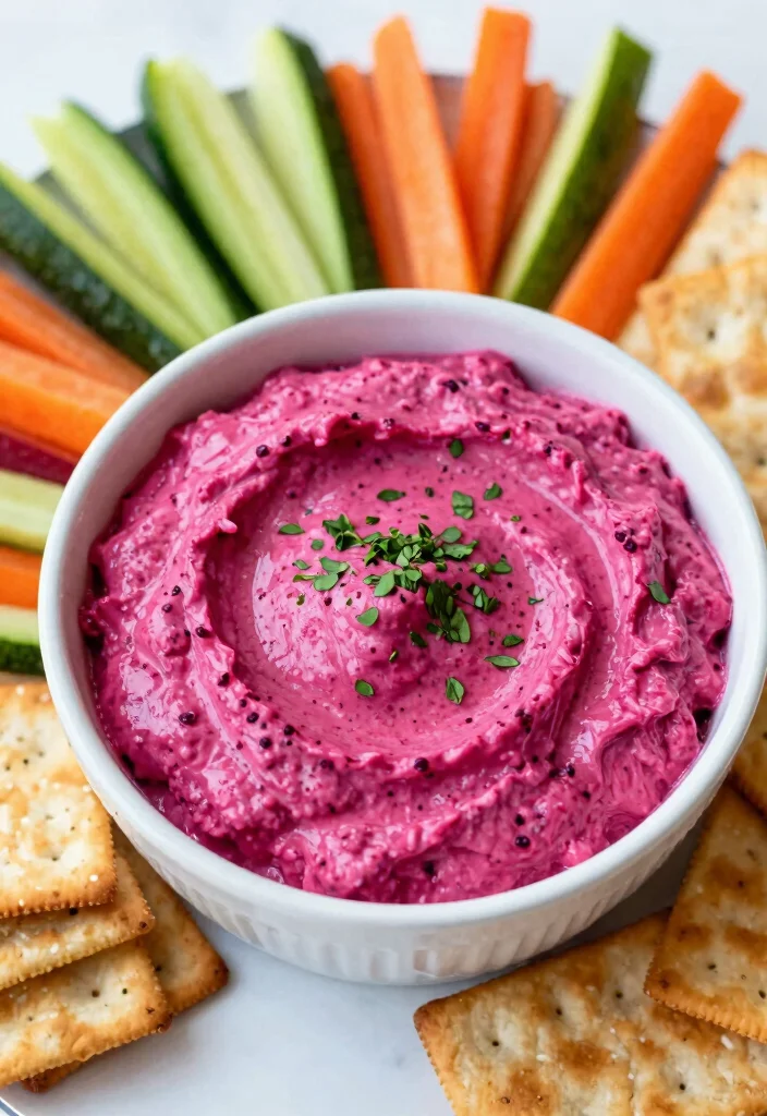 16 Easy Tzatziki Sauce Recipes (Fresh & Cooling) - 9. Beetroot Tzatziki 1