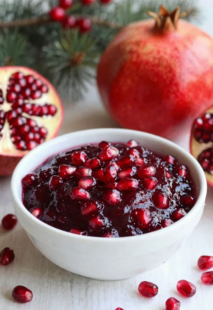 16 Fresh Cranberry Sauce Recipes Made From Scratch - 12. Cranberry Sauce with Pomegranate 1