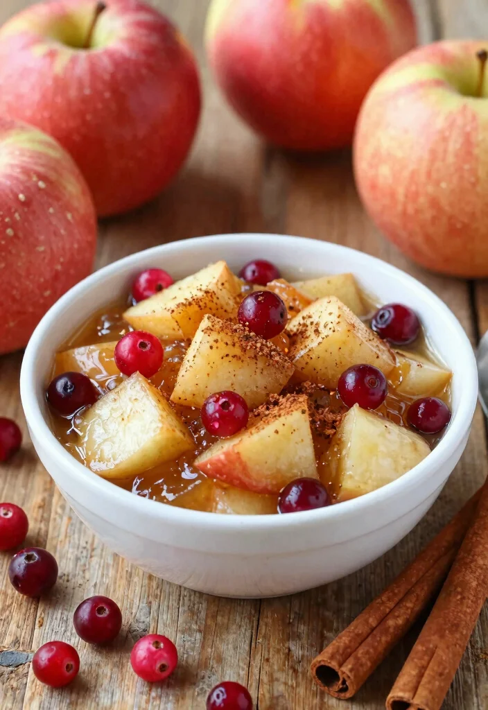 16 Fresh Cranberry Sauce Recipes Made From Scratch - 2. Spiced Apple-Cranberry Sauce 1