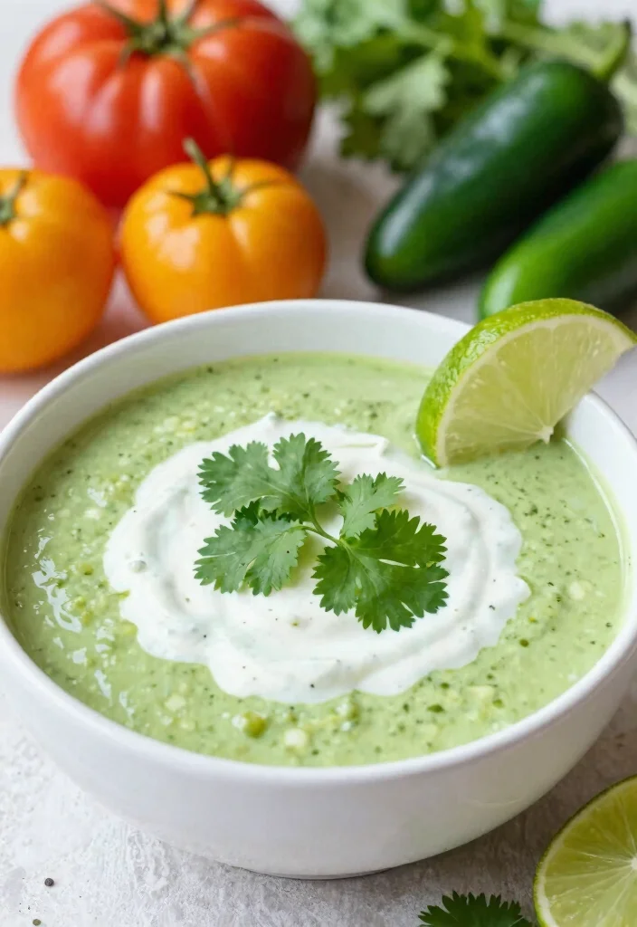 16 White Enchilada Sauce Recipes (Creamy & Mild) - 7. Salsa Verde White Sauce 1