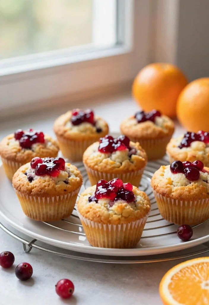17 Cranberry Sauce Recipes With Orange Juice - 11. Cranberry Orange Muffins With Sauce 1