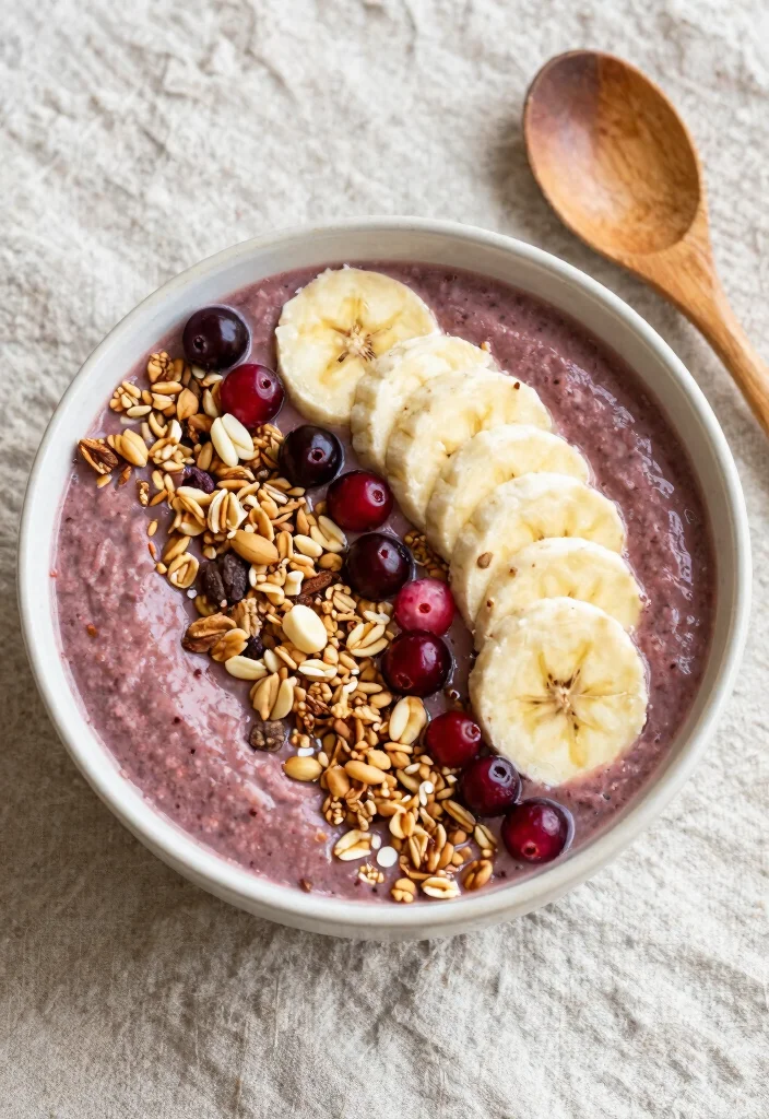 17 Cranberry Sauce Recipes With Orange Juice - 13. Cranberry Orange Smoothie Bowl 1