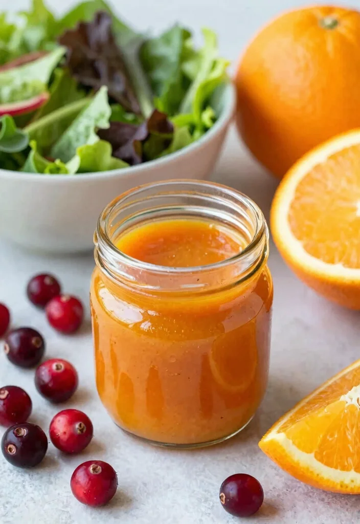 17 Cranberry Sauce Recipes With Orange Juice - 14. Cranberry Orange Vinaigrette 1