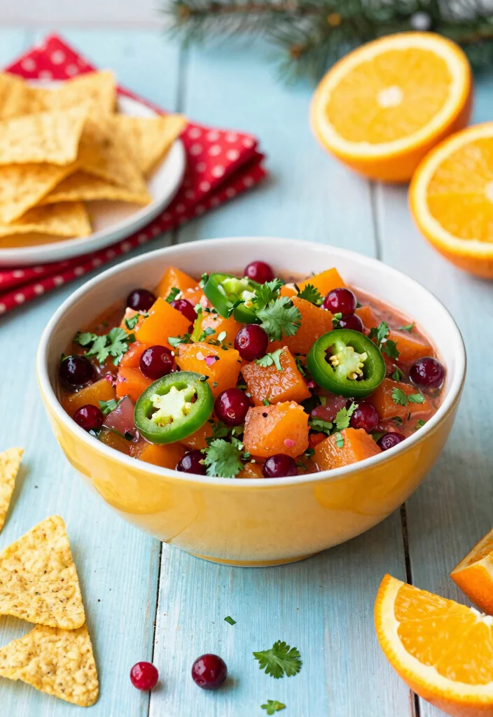 17 Cranberry Sauce Recipes With Orange Juice - 6. Cranberry Orange Salsa 1