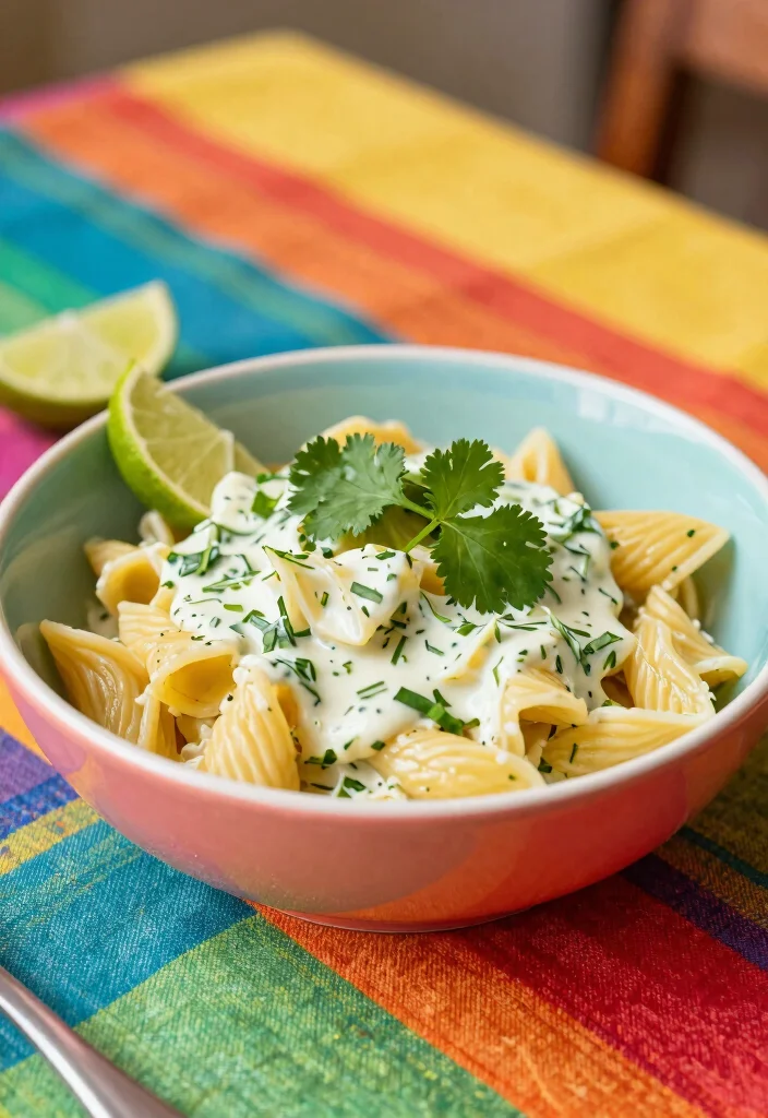 17 Creamy White Sauce Recipes for Pasta Lovers - 14. Creamy Cilantro Lime Sauce 1