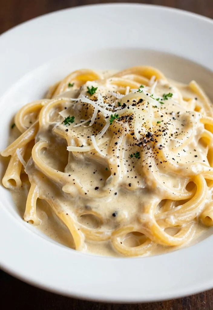 17 Creamy White Sauce Recipes for Pasta Lovers - 16. Creamy Garlic Parmesan Sauce 1