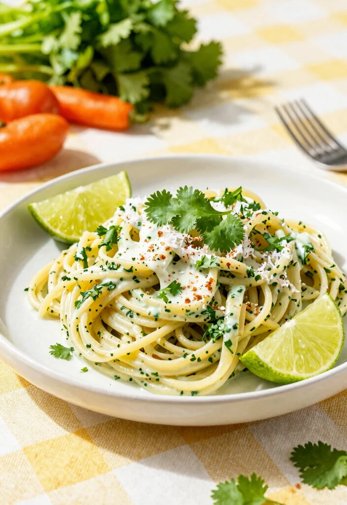 17 Creamy White Sauce Recipes for Pasta Lovers - 17. Cilantro Lime Coconut Sauce 1