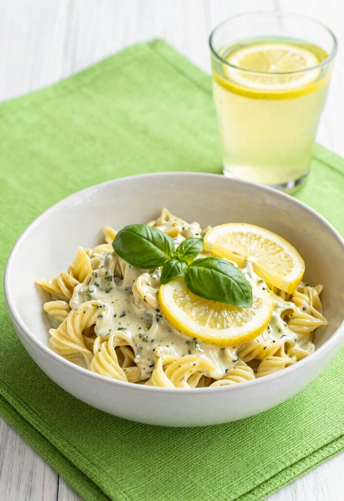 17 Creamy White Sauce Recipes for Pasta Lovers - 5. Lemon Basil Cream Sauce 1