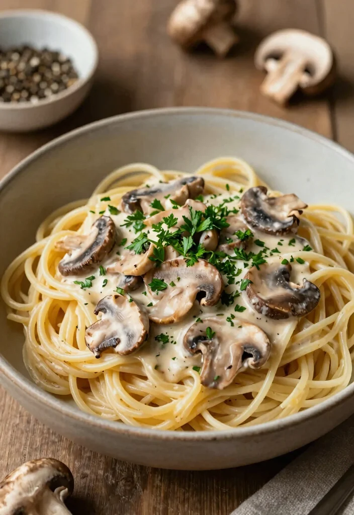 17 Creamy White Sauce Recipes for Pasta Lovers - 6. Creamy Mushroom Sauce 1