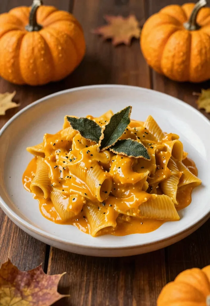 17 Creamy White Sauce Recipes for Pasta Lovers - 8. Pumpkin Sage Cream Sauce 1
