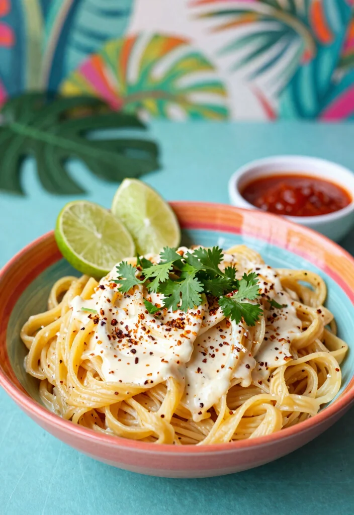 17 Creamy White Sauce Recipes for Pasta Lovers - 9. Spicy Coconut Cream Sauce 1