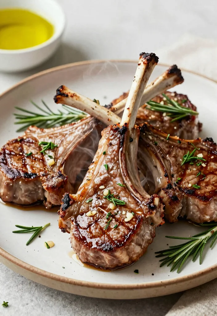 17 Easy Lamb Pieces Recipes for Weeknight Dinners - 1. Lamb Chops with Garlic and Rosemary 1